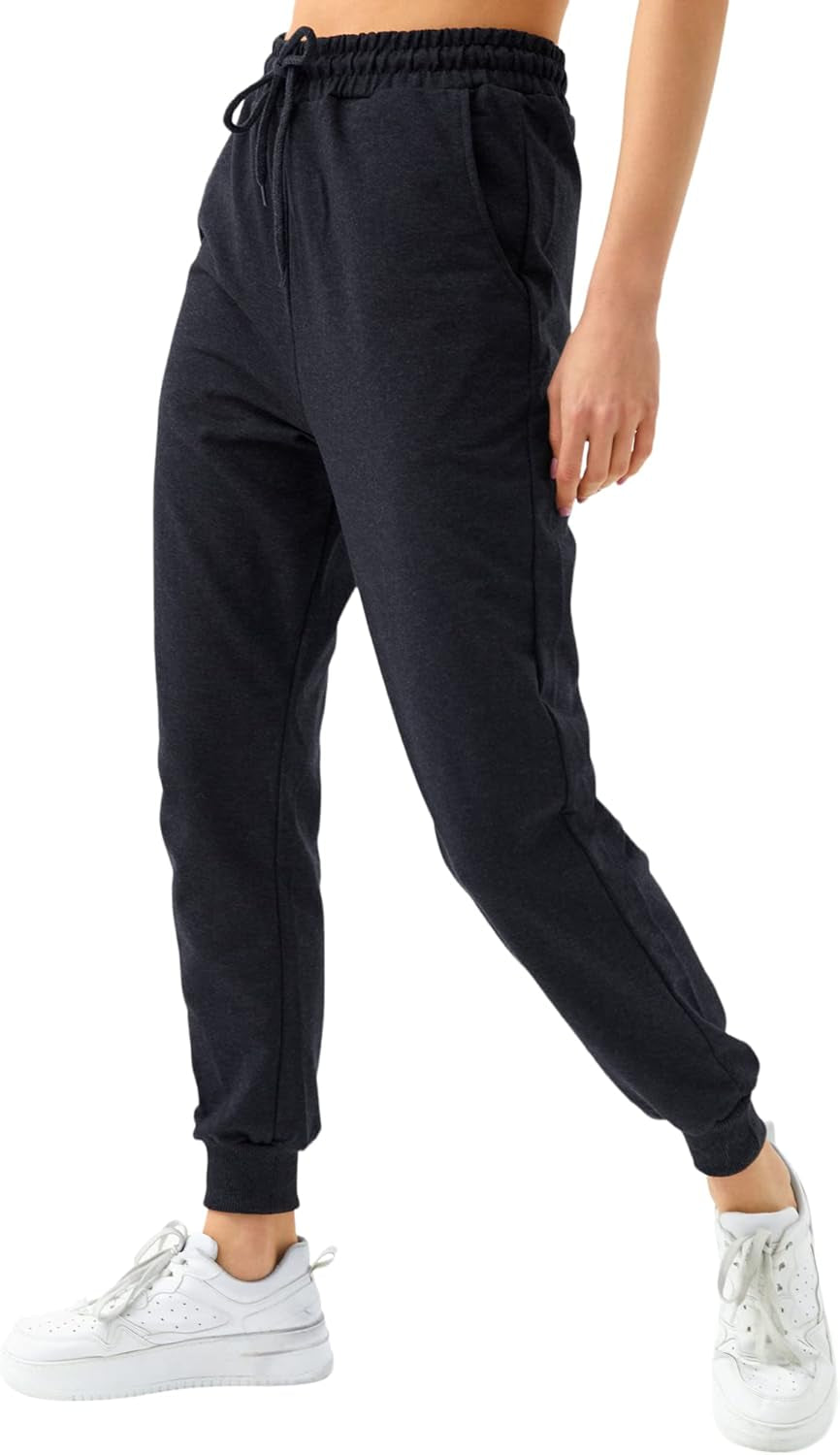 Sweatpants Women'S Joggers with Pockets Jogging Pants Sports Leisure Workout Yoga Lightweight Slim Fit