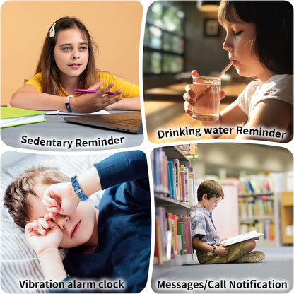 Kids Watch Fitness Tracker, Fitness Watches for Kids, Activity Tracker with Pedometers, Stopwatch, IP68 Waterproof, 11 Sport Modes Smart Watch for Kids 